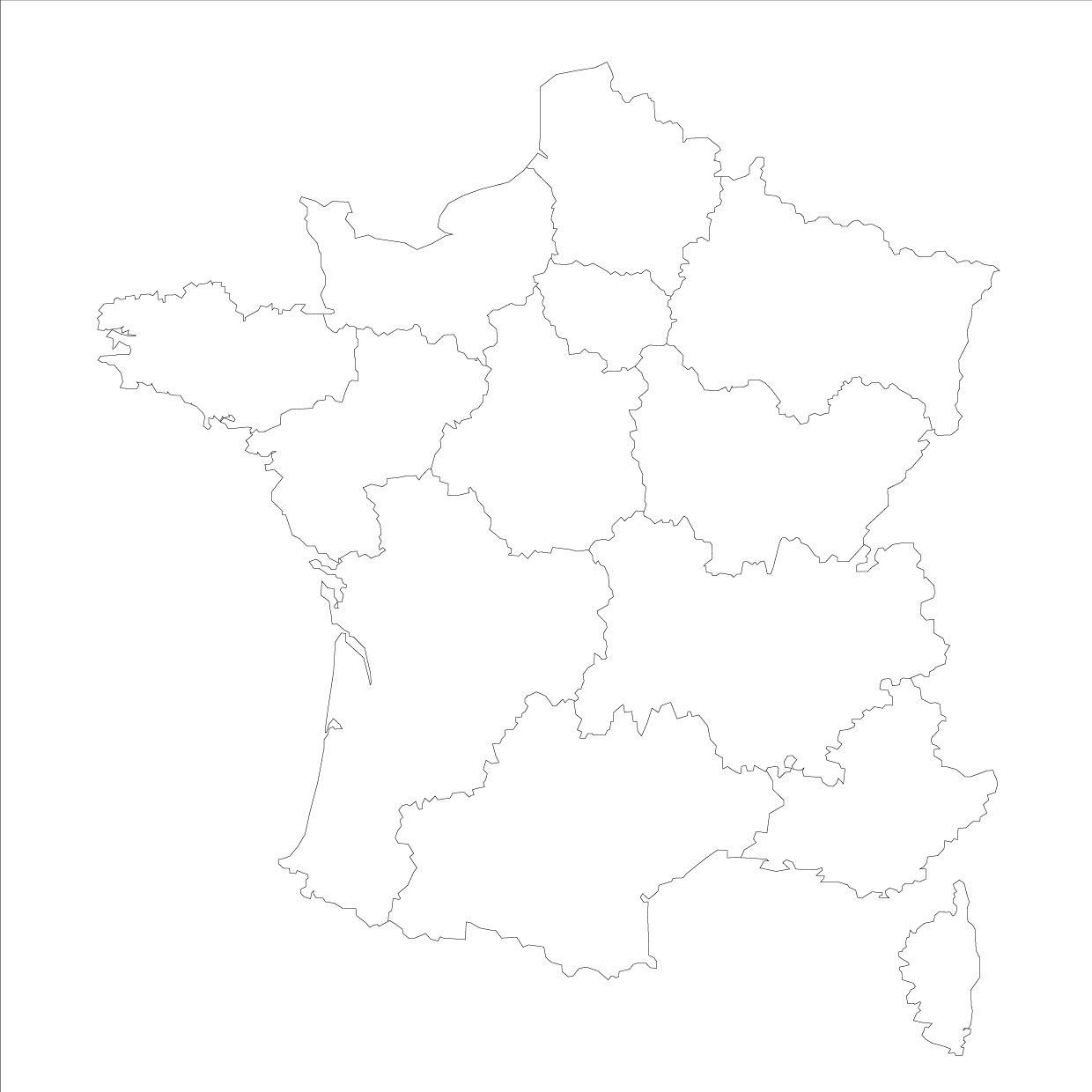 Carte France 04